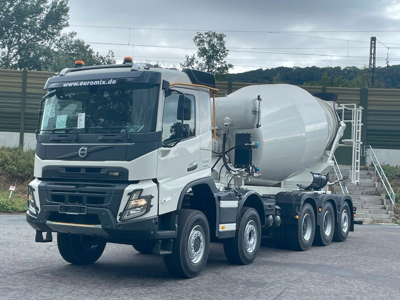 Volvo FMX 500 10x4 / Euromix MTP EM 12 R Euro 6e - Mikser za beton: slika 3 Volvo FMX 500 10x4 / Euromix MTP EM 12 R Euro 6e - Mikser za beton: slika 3