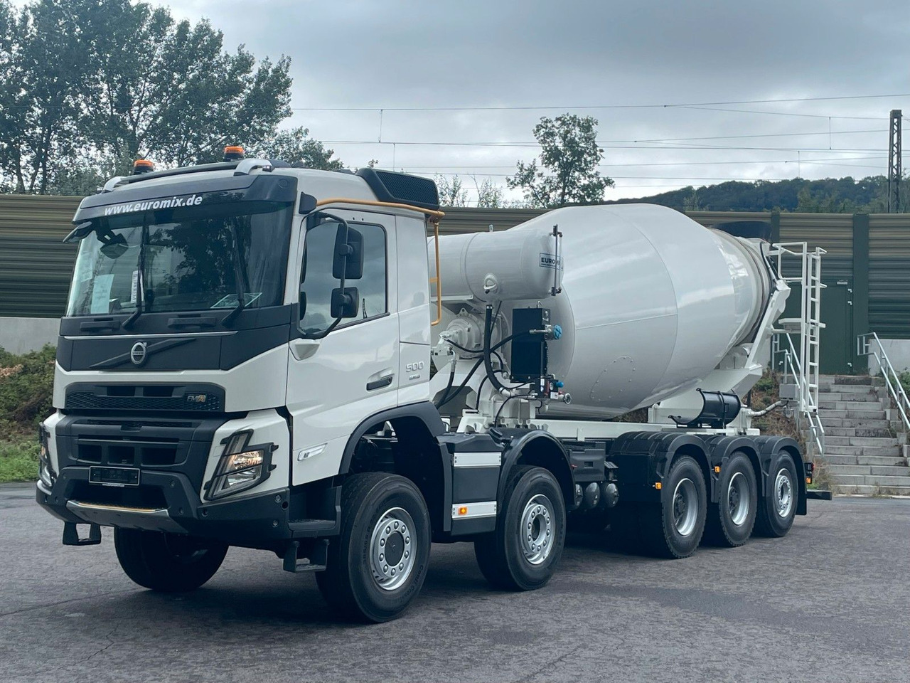 Volvo FMX 500 10x4 / Euromix MTP EM 12 R Euro 6e - Mikser za beton: slika 1 Volvo FMX 500 10x4 / Euromix MTP EM 12 R Euro 6e - Mikser za beton: slika 1