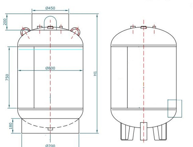 De Visser Propaan/Butaan verticaal LPG tank 500 L (0,25 tons) vertical Propaan/Butaan LPG tank 500 L (0,25 tons) Gastank Ø 800 including tank fittings hoogte 1500 mm - Rezervoar za gorivo: slika 5 De Visser Propaan/Butaan verticaal LPG tank 500 L (0,25 tons) vertical Propaan/Butaan LPG tank 500 L (0,25 tons) Gastank Ø 800 including tank fittings hoogte 1500 mm - Rezervoar za gorivo: slika 5