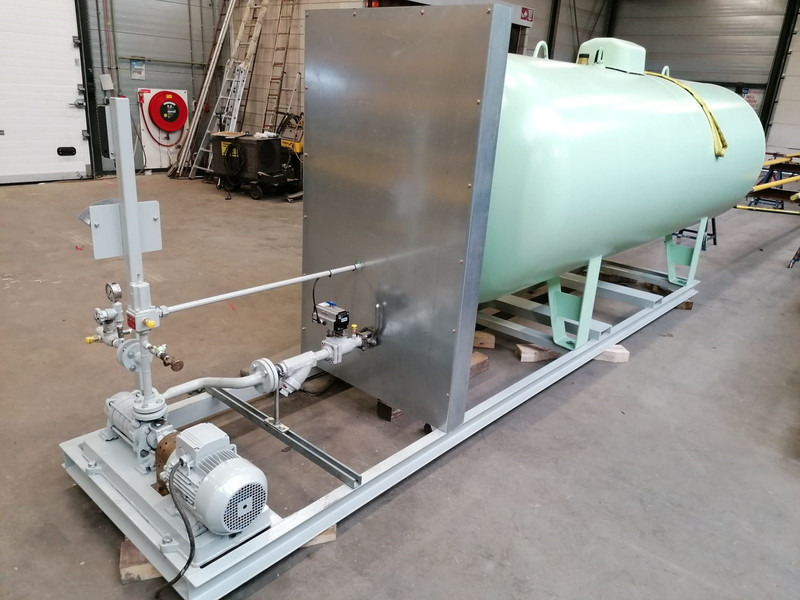New skid installation 4850 L (4.8 m3) different setups multiple pieces available for sale Gas, lpg, gpl, gaz, propane, butane propane refilling station is used to refill cylinders, suitable for limited land and space. - Rezervoar za gorivo: slika 1 New skid installation 4850 L (4.8 m3) different setups multiple pieces available for sale Gas, lpg, gpl, gaz, propane, butane propane refilling station is used to refill cylinders, suitable for limited land and space. - Rezervoar za gorivo: slika 1