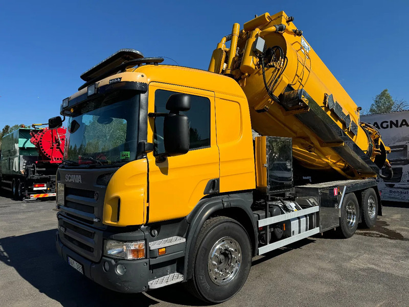 Scania P400 ADR, Combi Vacuum/Pressure 14m3 (2+4+8), 2009 - Vakuumska cisterna: slika 3 Scania P400 ADR, Combi Vacuum/Pressure 14m3 (2+4+8), 2009 - Vakuumska cisterna: slika 3