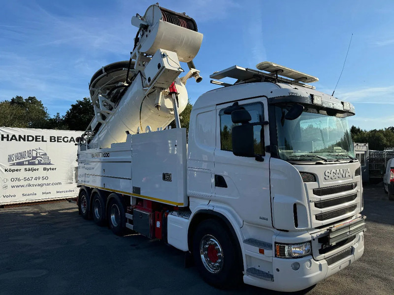 Scania R480 Sewer Jetter + Recycler, Euro 6, Super 2000 (16m3), 2013 - Vakuumska cisterna: slika 1 Scania R480 Sewer Jetter + Recycler, Euro 6, Super 2000 (16m3), 2013 - Vakuumska cisterna: slika 1