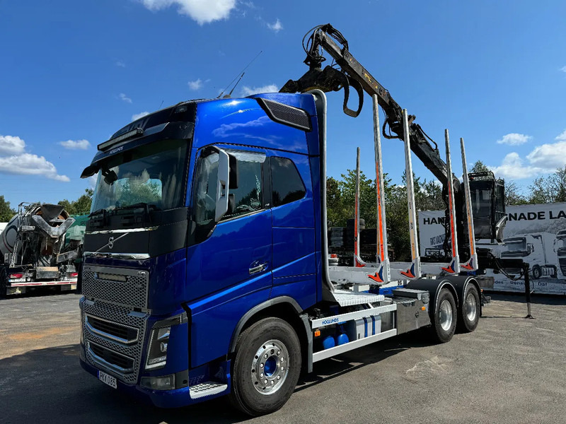 Volvo FH 6x4, Timber-truck + Jonsered 1080, 2017 - Šticar, Kamion sa dizalicom: slika 2 Volvo FH 6x4, Timber-truck + Jonsered 1080, 2017 - Šticar, Kamion sa dizalicom: slika 2
