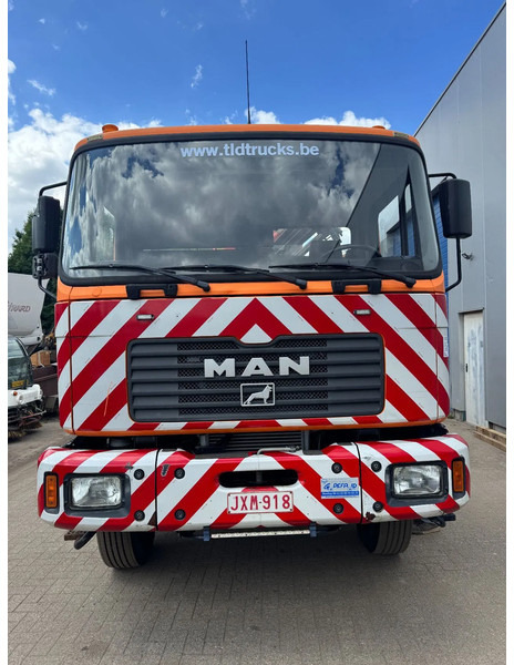 MAN ME 18.250 4X4 **4X4-TIPPER+PALFINGER PK7501-BELGIAN TRUCK** - Istovarivač, Kamion sa dizalicom: slika 4 MAN ME 18.250 4X4 **4X4-TIPPER+PALFINGER PK7501-BELGIAN TRUCK** - Istovarivač, Kamion sa dizalicom: slika 4