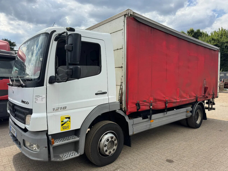 Mercedes-Benz Atego 1218 **FULL STEEL-SUSPENSION LAMES** - Kamion sa ceradom: slika 1 Mercedes-Benz Atego 1218 **FULL STEEL-SUSPENSION LAMES** - Kamion sa ceradom: slika 1