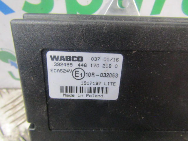 DAF LF 220 EURO 6 ECAS ECU WABCO P/NO 4461702180/ DAF NO 1917197 - Upravljačka jedinica za Kamion: slika 2 DAF LF 220 EURO 6 ECAS ECU WABCO P/NO 4461702180/ DAF NO 1917197 - Upravljačka jedinica za Kamion: slika 2