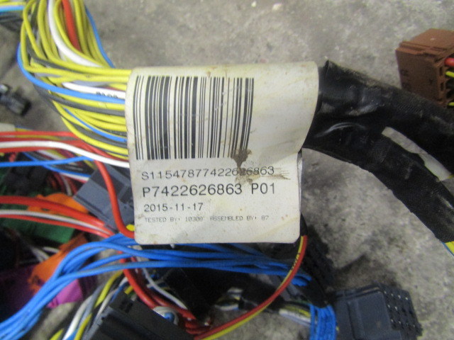 DAF LF 220 EURO 6 FULL CAB WIRING HARNESS P/NO 7422626863 P01 - Električni sistem za Kamion: slika 3 DAF LF 220 EURO 6 FULL CAB WIRING HARNESS P/NO 7422626863 P01 - Električni sistem za Kamion: slika 3