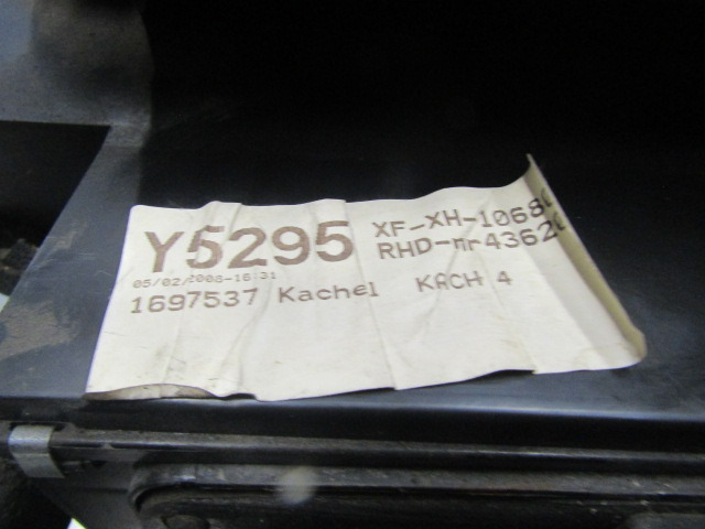 DAF XF 105 HEATER MATRIX COMPLETE P/NO 1697537 - Motor i delovi za Kamion: slika 3 DAF XF 105 HEATER MATRIX COMPLETE P/NO 1697537 - Motor i delovi za Kamion: slika 3