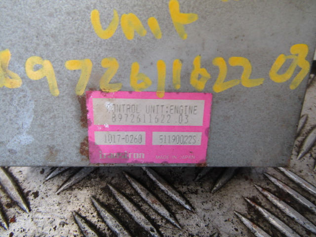 ISUZU NQR ENGINE CONTROL UNIT P/NO 8972611622 03 - Upravljačka jedinica za Kamion: slika 2 ISUZU NQR ENGINE CONTROL UNIT P/NO 8972611622 03 - Upravljačka jedinica za Kamion: slika 2