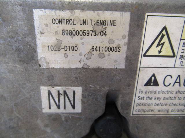 ISUZU NQR ENGINE CONTROL UNIT P/NO 8980005973 04 - Upravljačka jedinica za Kamion: slika 2 ISUZU NQR ENGINE CONTROL UNIT P/NO 8980005973 04 - Upravljačka jedinica za Kamion: slika 2