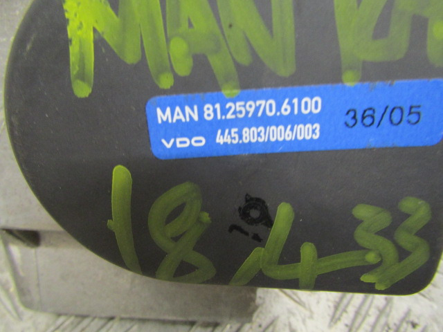 MAN TGA THROTTLE PEDAL CONTROL UNIT P/NO 81.25970.6100 - Električni sistem za Kamion: slika 2 MAN TGA THROTTLE PEDAL CONTROL UNIT P/NO 81.25970.6100 - Električni sistem za Kamion: slika 2