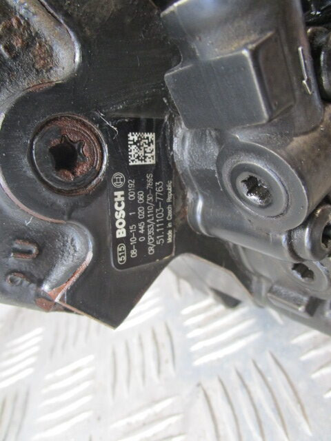 MAN TGL DO834 LFL54 BOSCH HIGH PRESSURE FUEL PUMP P/NO 0445020060 - Obrada goriva/ Dostava goriva za Kamion: slika 2 MAN TGL DO834 LFL54 BOSCH HIGH PRESSURE FUEL PUMP P/NO 0445020060 - Obrada goriva/ Dostava goriva za Kamion: slika 2