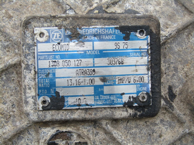 ZF 9S75 ECOMID GEARBOX (DAF 75/65) - Menjač za Kamion: slika 2 ZF 9S75 ECOMID GEARBOX (DAF 75/65) - Menjač za Kamion: slika 2