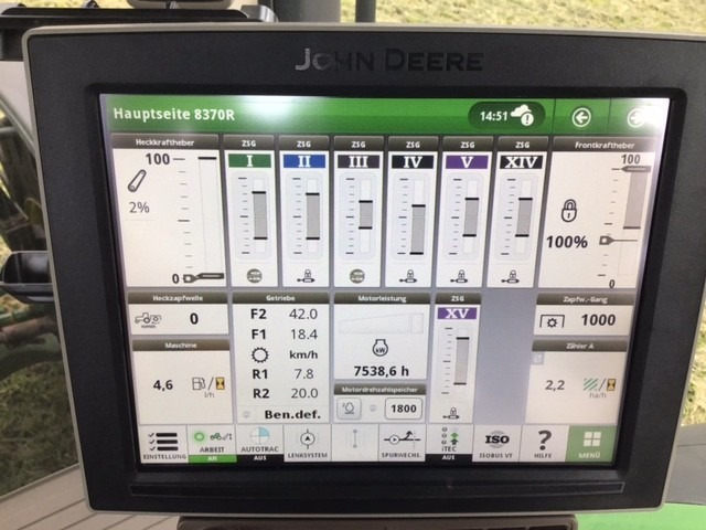 John Deere 8370R - Traktor: slika 4 John Deere 8370R - Traktor: slika 4
