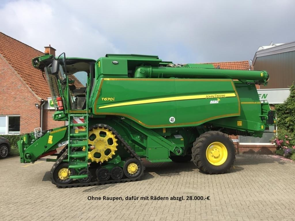 John Deere MÄHDRESCHER T670 LL - Kombinovani kombajn: slika 1 John Deere MÄHDRESCHER T670 LL - Kombinovani kombajn: slika 1