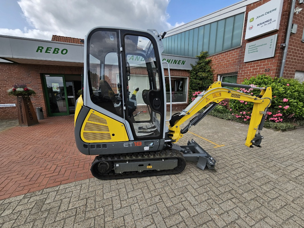 Wacker ET 18 - Mini bager: slika 1 Wacker ET 18 - Mini bager: slika 1