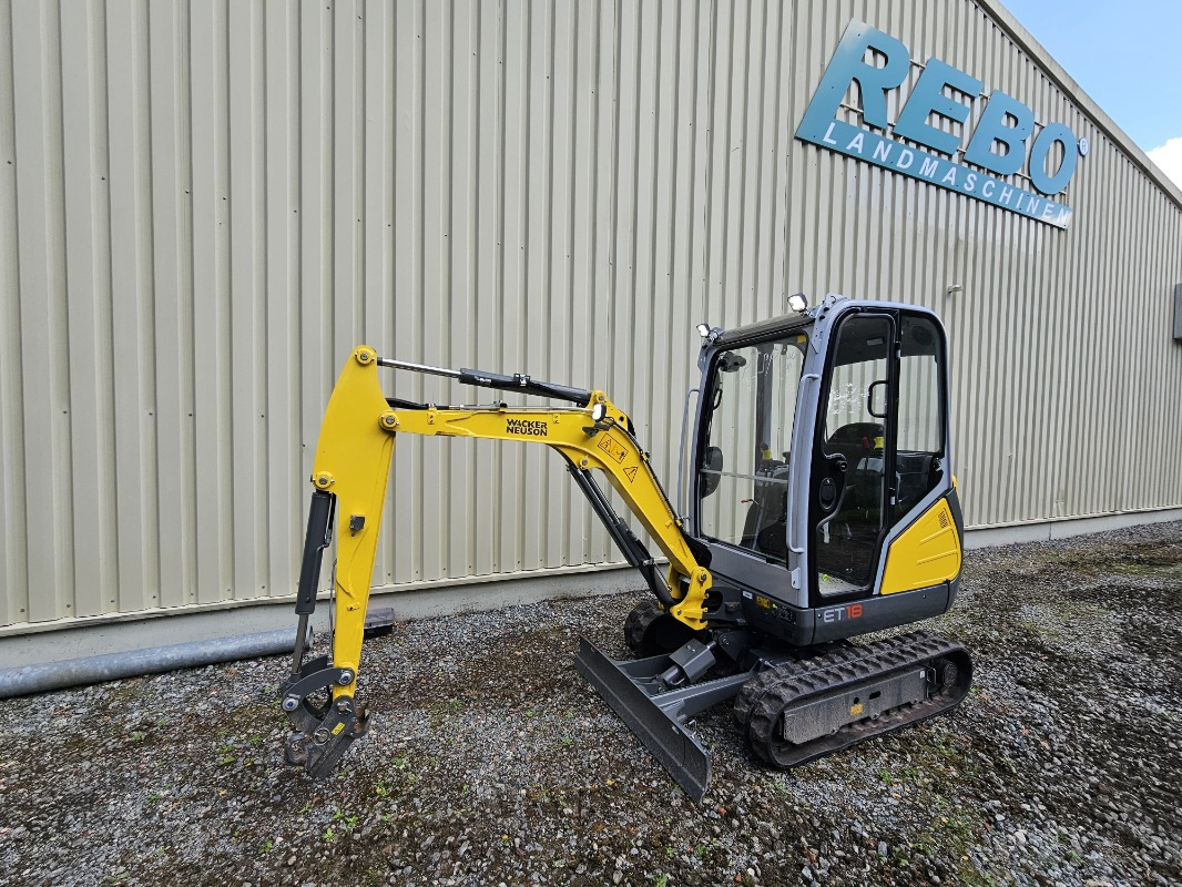 Wacker ET 18 - Mini bager: slika 1 Wacker ET 18 - Mini bager: slika 1