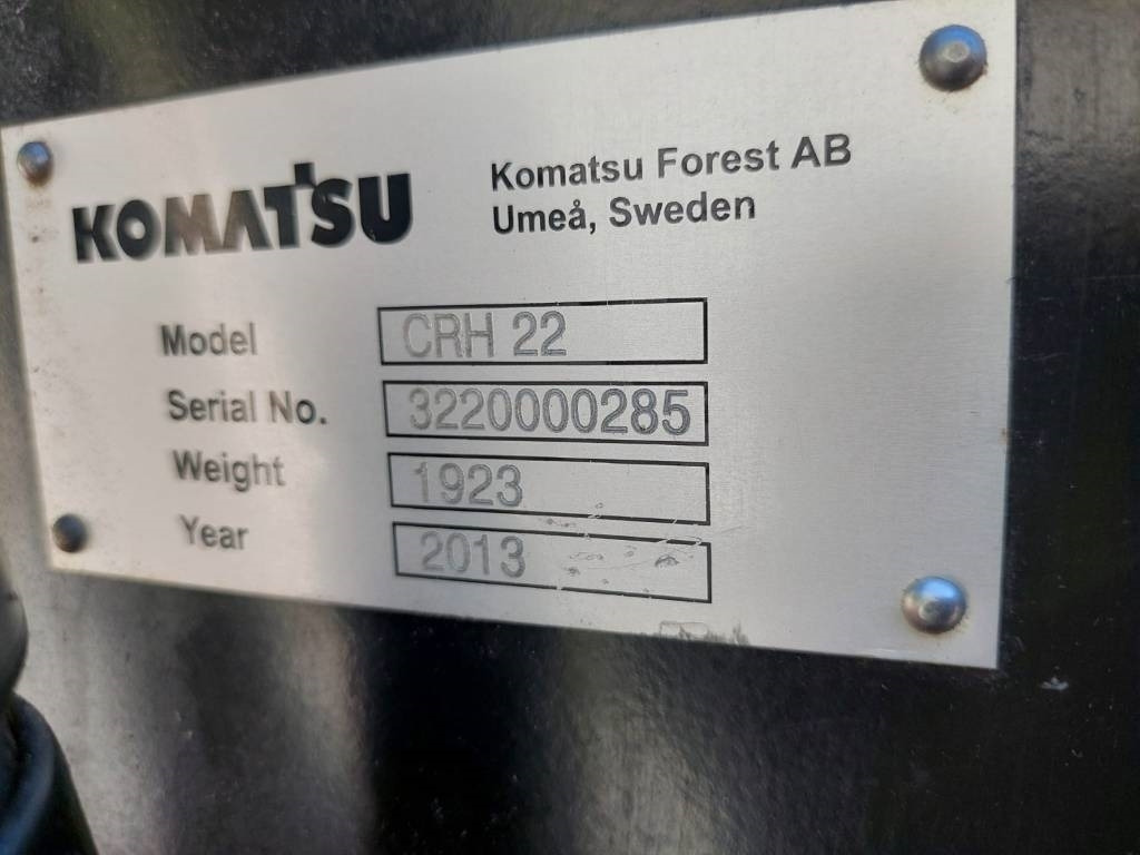 Kombajn za šumarstvo Komatsu 931.1: slika 17