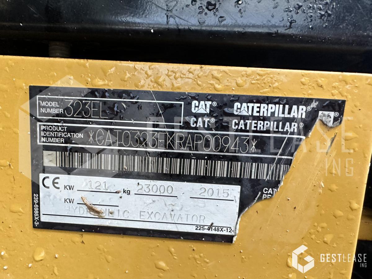 Bager guseničar Caterpillar 323 EL ! GRADE CONTROL ! 2D: slika 7