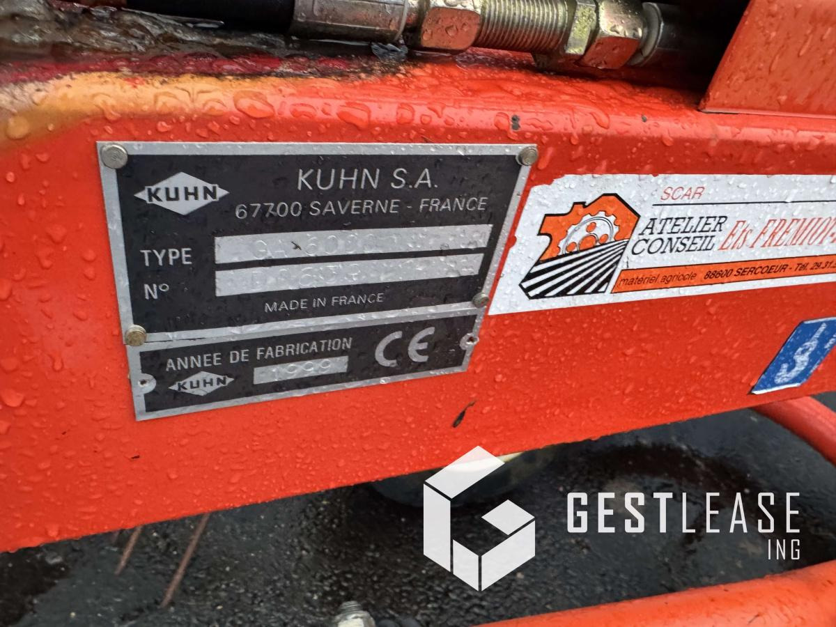 Kuhn GA 6000 - Prevrtač/ Grabuljač: slika 4 Kuhn GA 6000 - Prevrtač/ Grabuljač: slika 4
