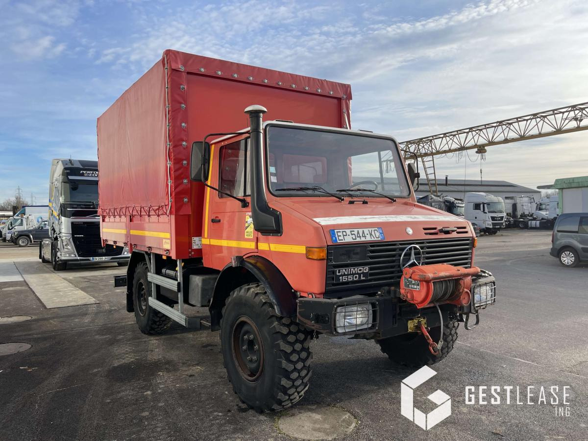 Mercedes UNIMOG 1550 L - Kamion sa ceradom: slika 4 Mercedes UNIMOG 1550 L - Kamion sa ceradom: slika 4