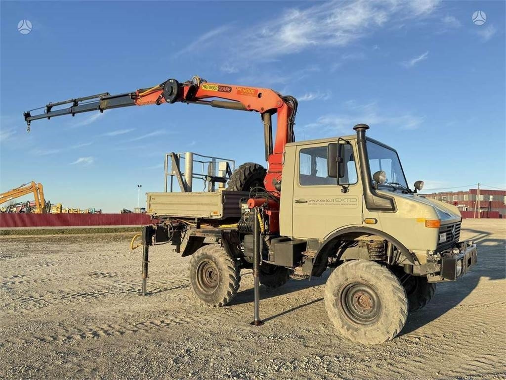 Mercedes-Benz Unimog Palfinger PK 12000 18 m 6.8 t Radio - Kamion sa dizalicom: slika 3 Mercedes-Benz Unimog Palfinger PK 12000 18 m 6.8 t Radio - Kamion sa dizalicom: slika 3