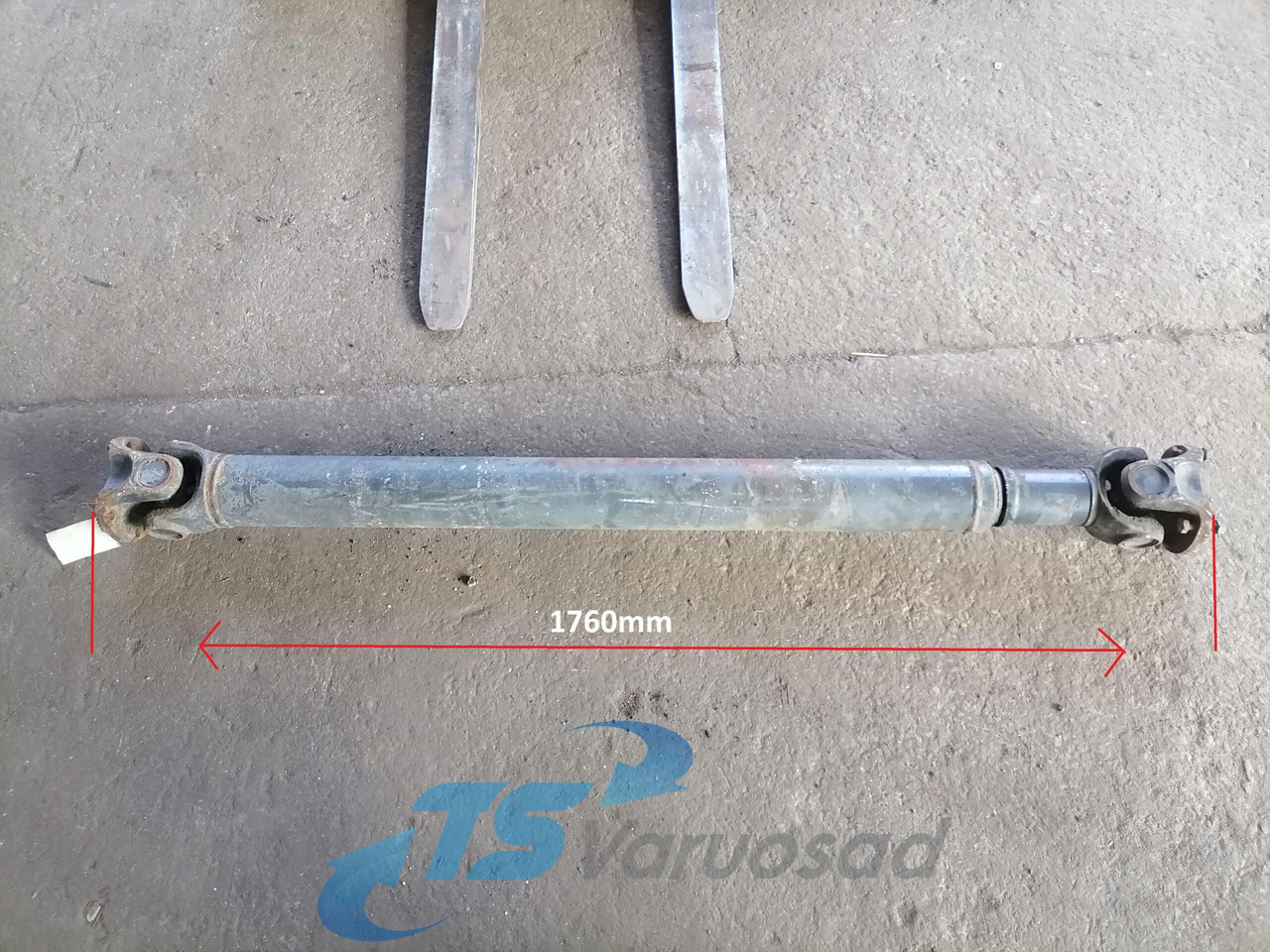 Kardansko vratilo za Kamion DAF Propeller shaft 12345: slika 6