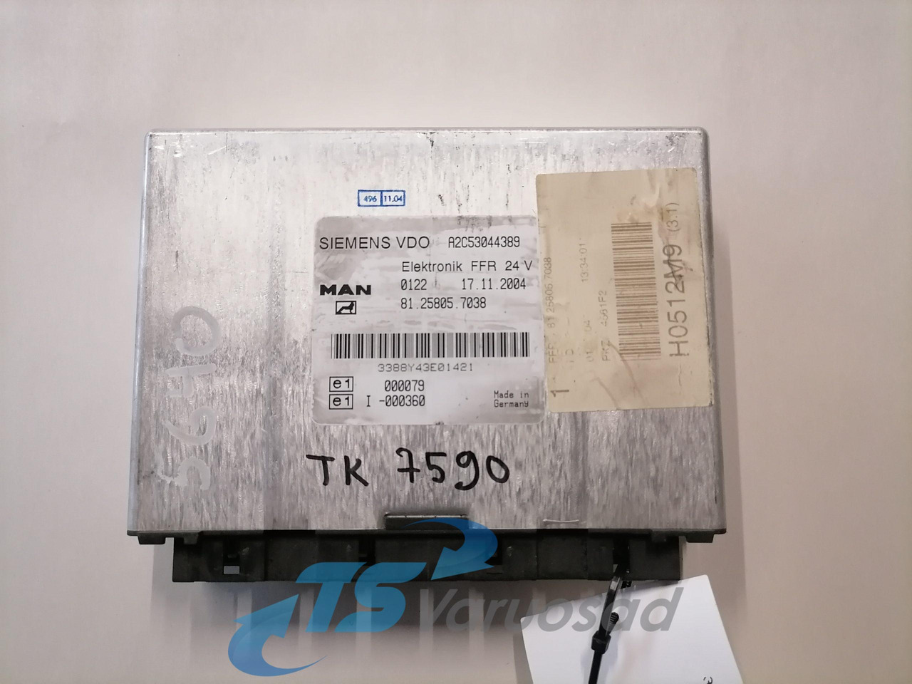 MAN Ecu, FFR 81258057038 - Upravljačka jedinica za Kamion: slika 2 MAN Ecu, FFR 81258057038 - Upravljačka jedinica za Kamion: slika 2