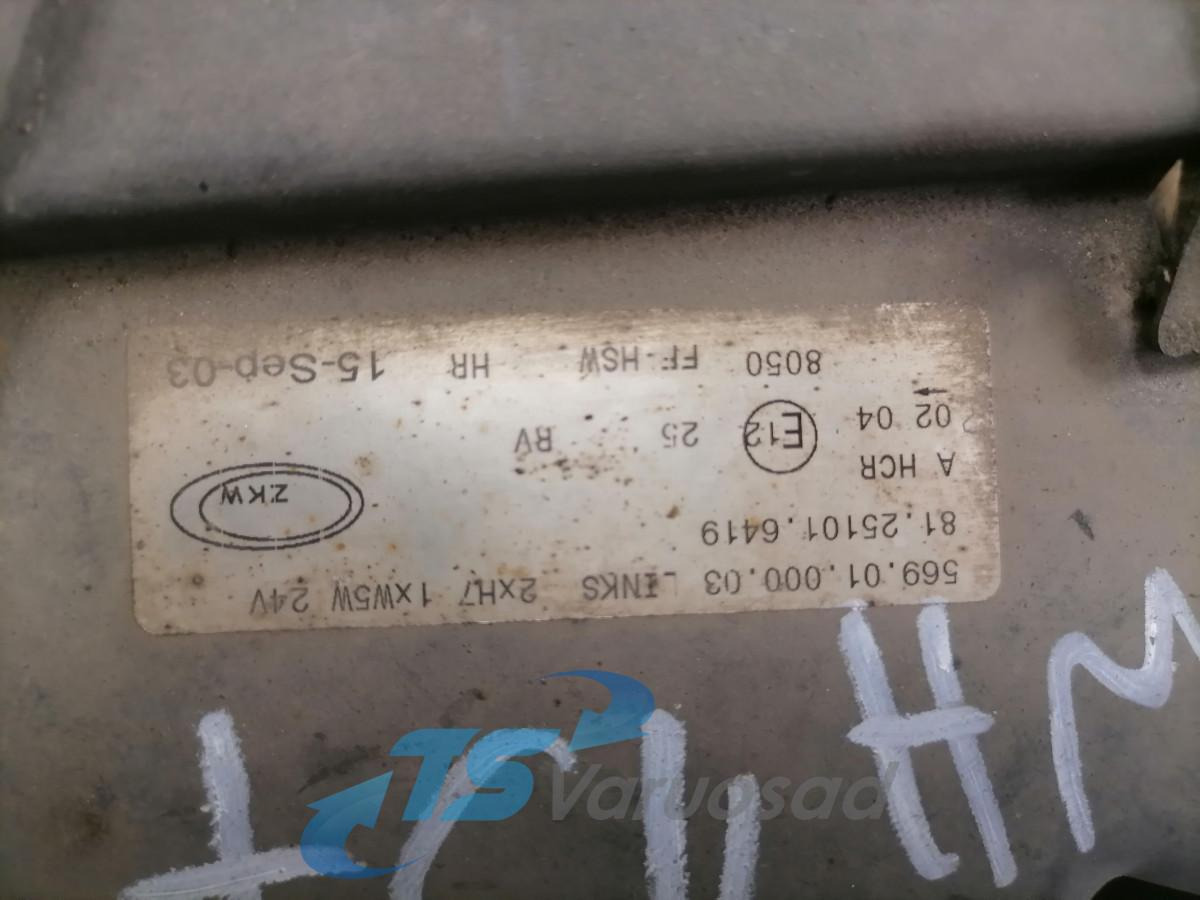 MAN Esituli, vasak 81251016419 - Svetla/ Osvetljenje za Kamion: slika 4 MAN Esituli, vasak 81251016419 - Svetla/ Osvetljenje za Kamion: slika 4