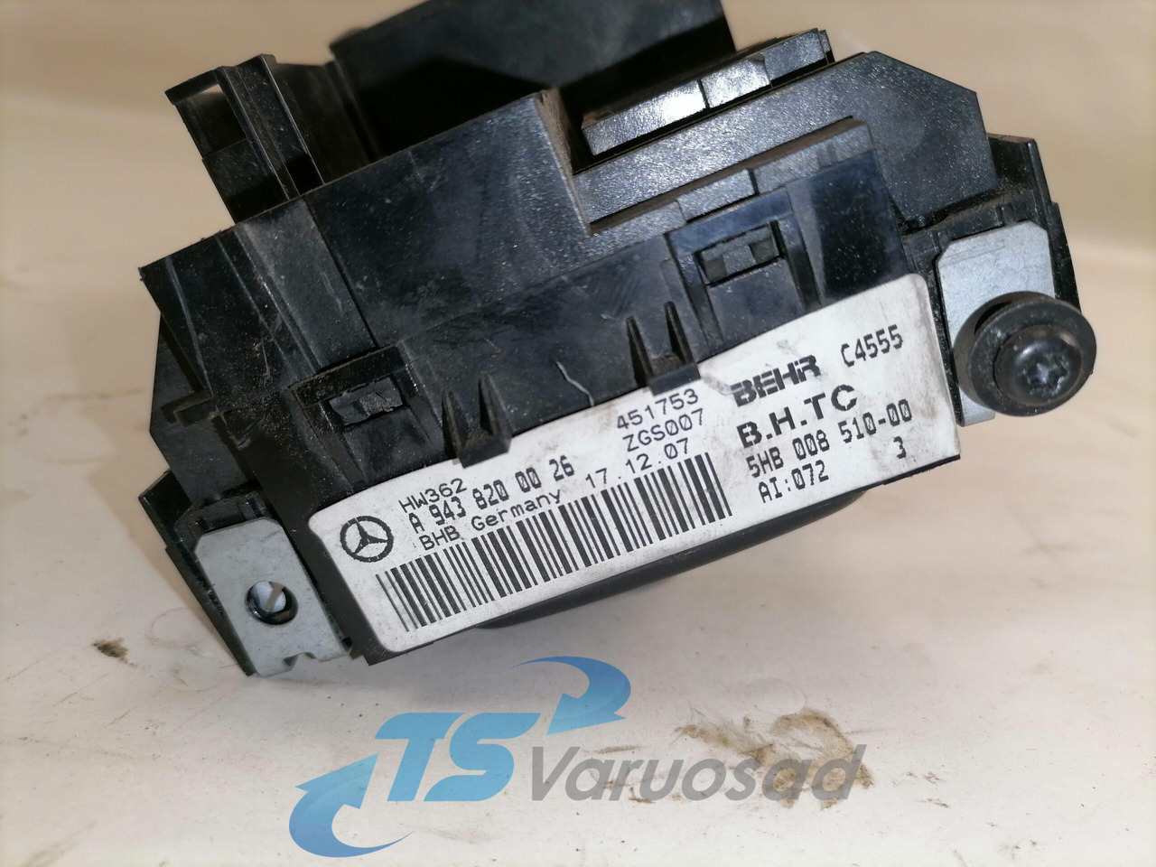 Mercedes-Benz Ecu, CCM A9438200026 - Grejanje/ Ventilacija za Kamion: slika 3 Mercedes-Benz Ecu, CCM A9438200026 - Grejanje/ Ventilacija za Kamion: slika 3
