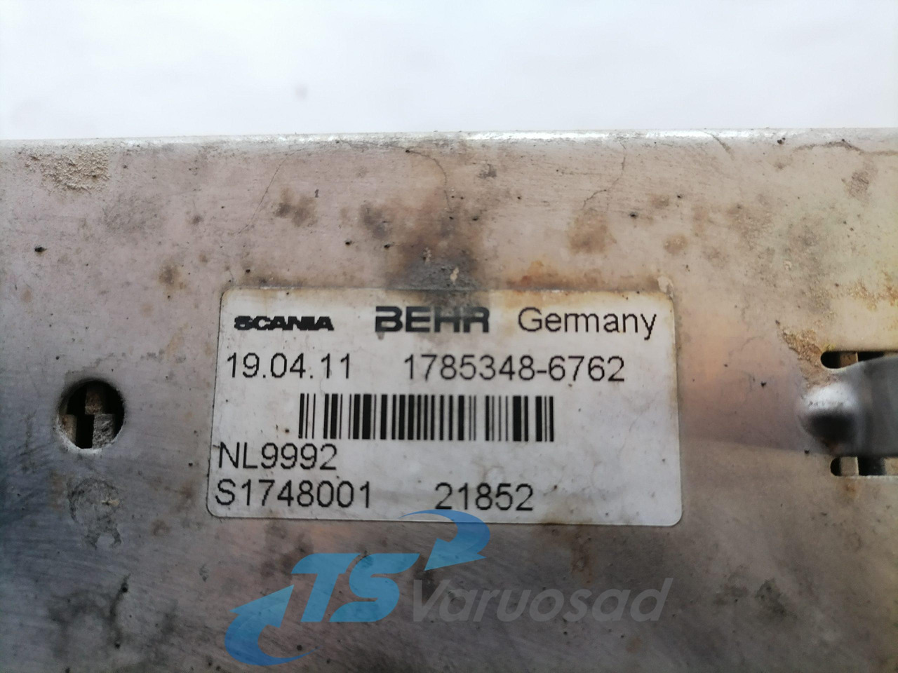 Scania EGR radiator 1785348 - EGR hladnjak za Kamion: slika 4 Scania EGR radiator 1785348 - EGR hladnjak za Kamion: slika 4