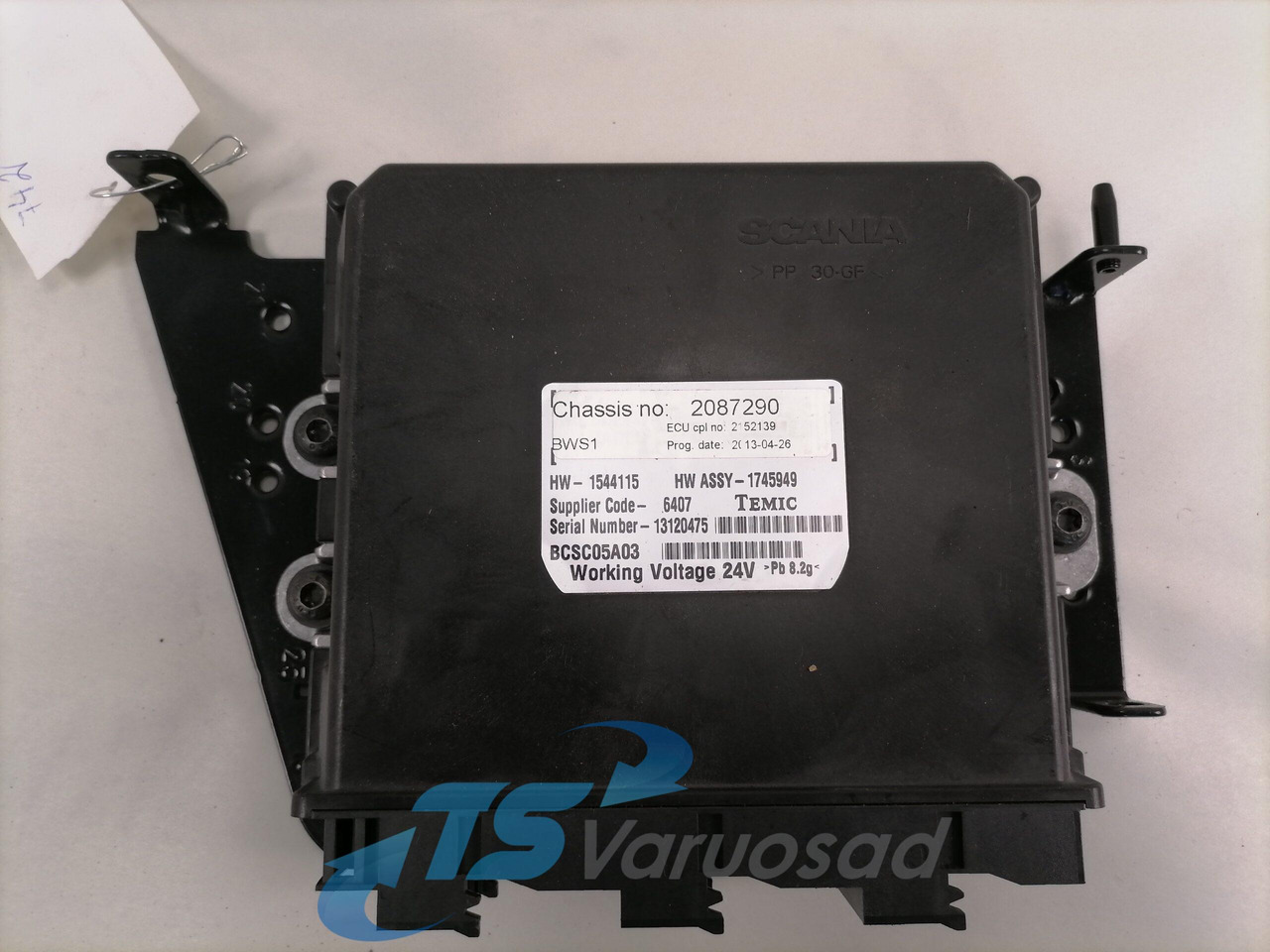 Scania Ecu, BWS 2152139 - Upravljačka jedinica za Kamion: slika 3 Scania Ecu, BWS 2152139 - Upravljačka jedinica za Kamion: slika 3