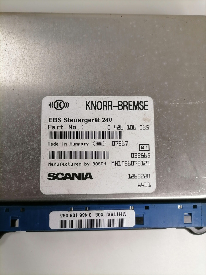 Scania Ecu, EBS 1863280 - Upravljačka jedinica za Kamion: slika 3 Scania Ecu, EBS 1863280 - Upravljačka jedinica za Kamion: slika 3