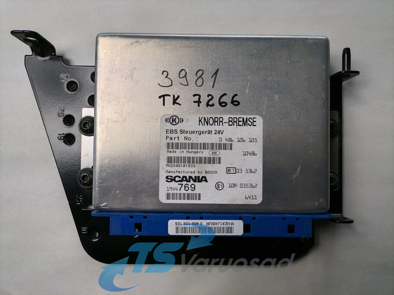 Scania Ecu, EBS 1944769 - Upravljačka jedinica za Kamion: slika 3 Scania Ecu, EBS 1944769 - Upravljačka jedinica za Kamion: slika 3