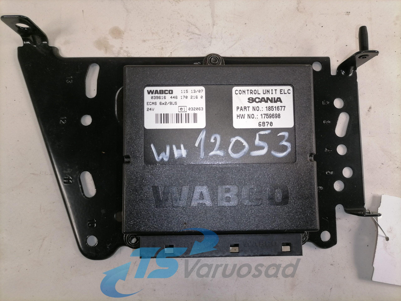Scania Ecu, ECAS 1851677 - Upravljačka jedinica za Kamion: slika 2 Scania Ecu, ECAS 1851677 - Upravljačka jedinica za Kamion: slika 2