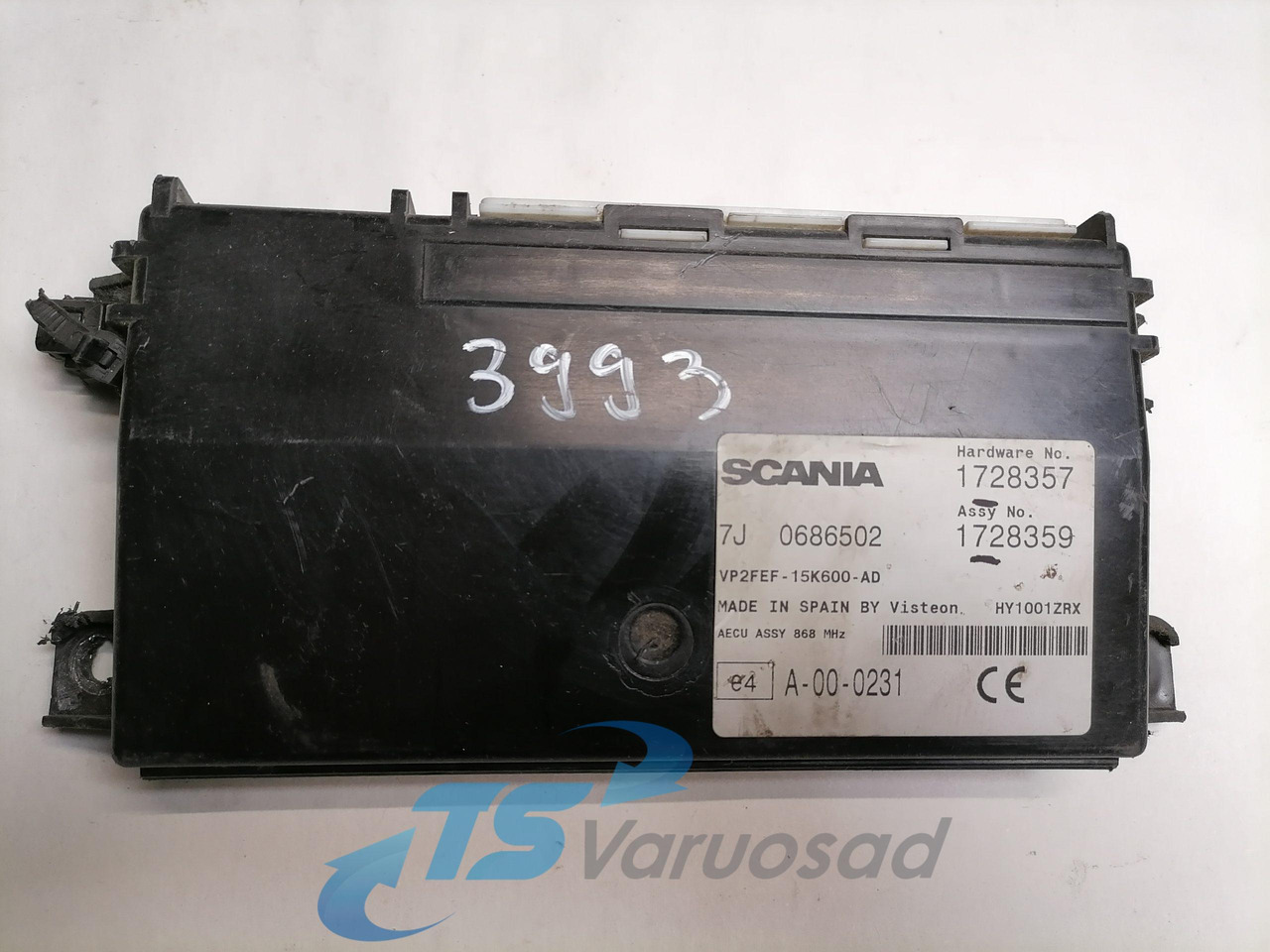 Scania Ecu, LAS 1728359 - Upravljačka jedinica za Kamion: slika 2 Scania Ecu, LAS 1728359 - Upravljačka jedinica za Kamion: slika 2