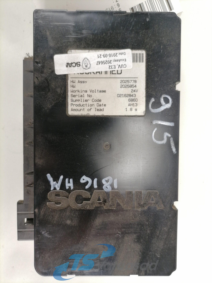 Scania Ecu, VIS 2025647 - Upravljačka jedinica za Kamion: slika 3 Scania Ecu, VIS 2025647 - Upravljačka jedinica za Kamion: slika 3