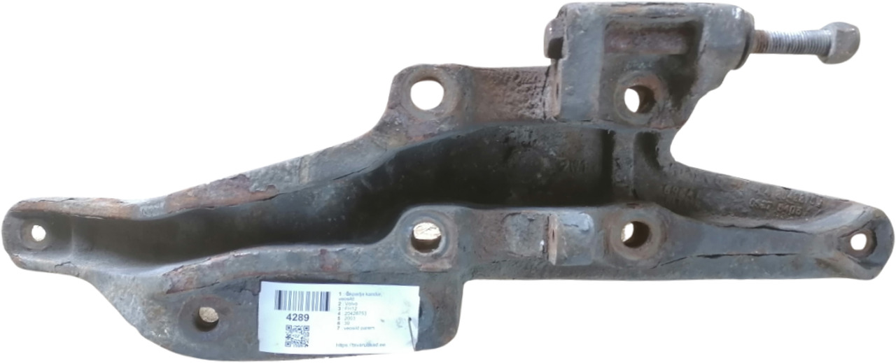 Volvo Air suspension bracket 20428753 - Osovina i delovi za Kamion: slika 1 Volvo Air suspension bracket 20428753 - Osovina i delovi za Kamion: slika 1