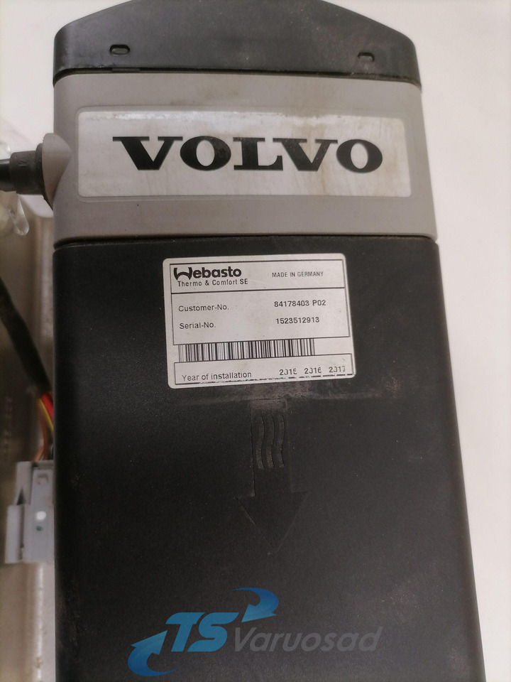 Volvo Auxiliary heater 84178403 - Grejanje/ Ventilacija za Kamion: slika 2 Volvo Auxiliary heater 84178403 - Grejanje/ Ventilacija za Kamion: slika 2