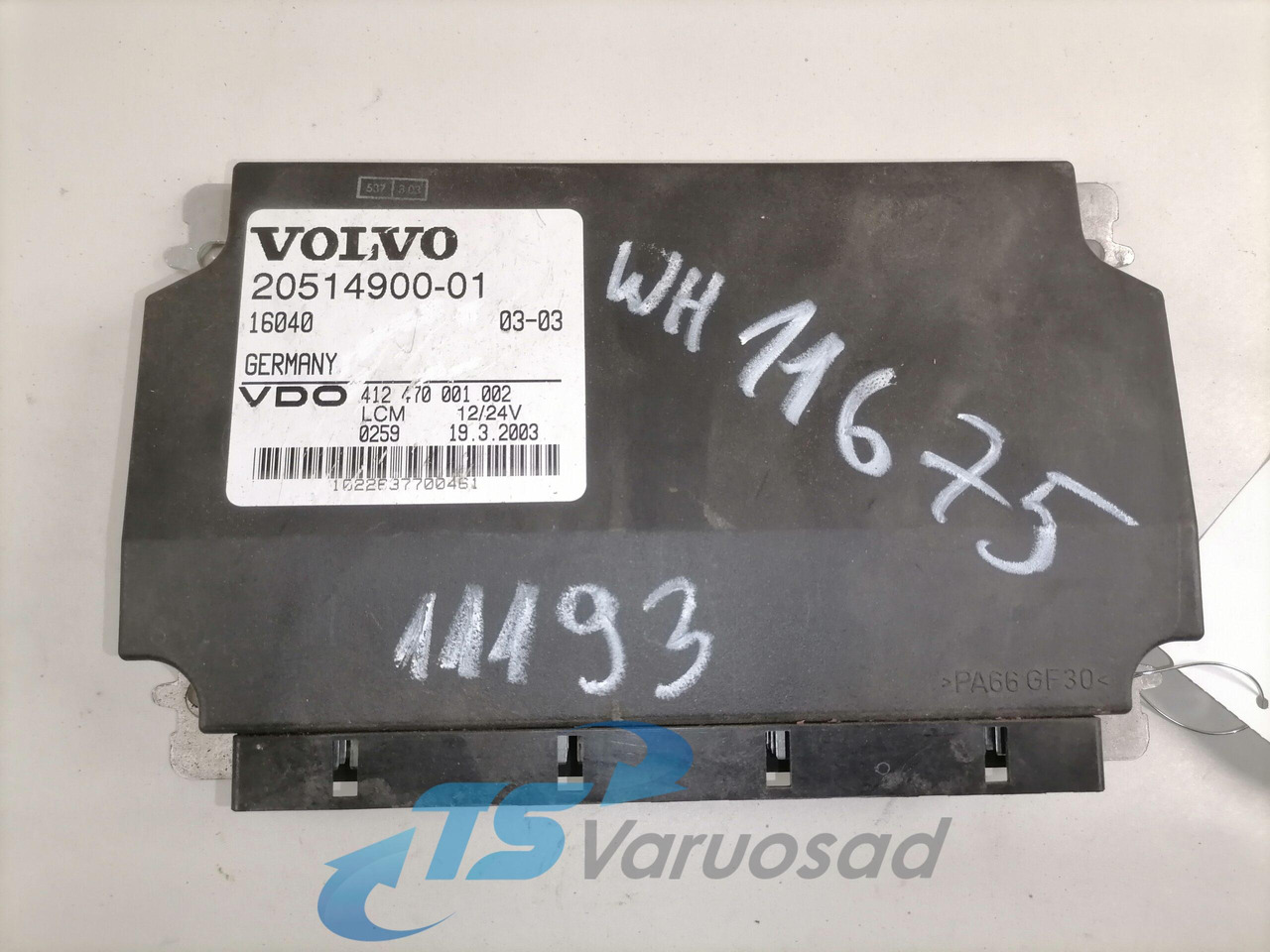 Volvo ECU, LCM 20514900 - Upravljačka jedinica za Kamion: slika 2 Volvo ECU, LCM 20514900 - Upravljačka jedinica za Kamion: slika 2