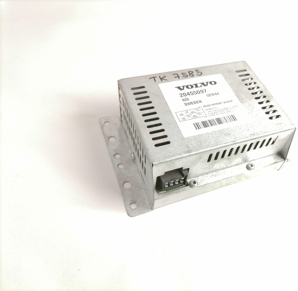 Volvo Radio Memory Backup 20455097 - Upravljačka jedinica za Kamion: slika 1 Volvo Radio Memory Backup 20455097 - Upravljačka jedinica za Kamion: slika 1
