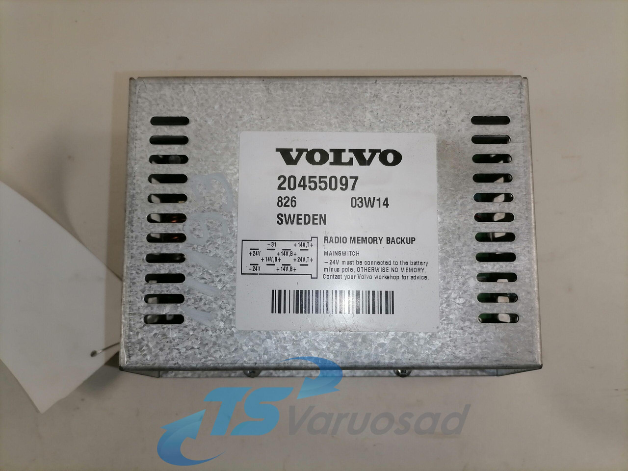 Volvo Radio Memory Backup 20455097 - Upravljačka jedinica za Kamion: slika 2 Volvo Radio Memory Backup 20455097 - Upravljačka jedinica za Kamion: slika 2