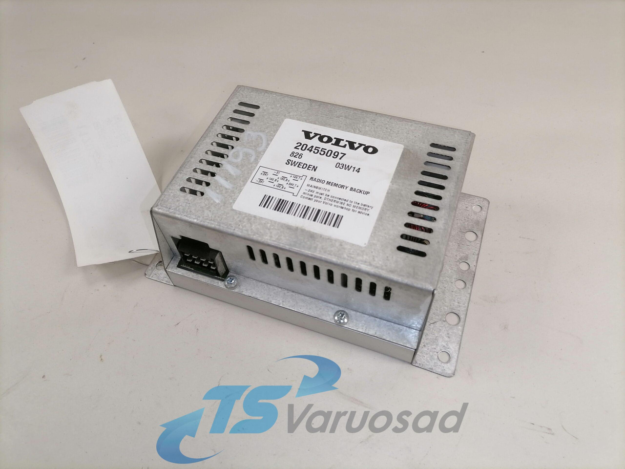 Volvo Radio Memory Backup 20455097 - Upravljačka jedinica za Kamion: slika 1 Volvo Radio Memory Backup 20455097 - Upravljačka jedinica za Kamion: slika 1