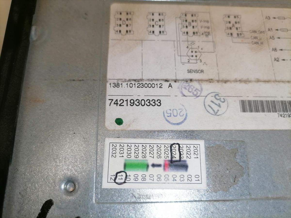 Volvo tachograph 7421930333 - Tahograf za Kamion: slika 5 Volvo tachograph 7421930333 - Tahograf za Kamion: slika 5