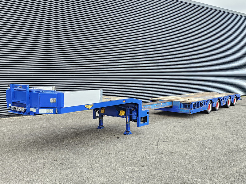 Broshuis 4 ABSD-42 / WHEEL WELL / 2 X STEERING AXLE - Niska poluprikolica za prevoz: slika 1 Broshuis 4 ABSD-42 / WHEEL WELL / 2 X STEERING AXLE - Niska poluprikolica za prevoz: slika 1