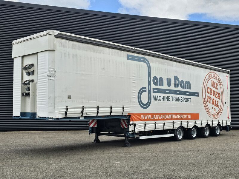 ES-GE 4STL48 / 4 AXLE / SLIDING ROOF / EXPANDABLE / LIFT ROOF - Niska poluprikolica za prevoz: slika 1 ES-GE 4STL48 / 4 AXLE / SLIDING ROOF / EXPANDABLE / LIFT ROOF - Niska poluprikolica za prevoz: slika 1