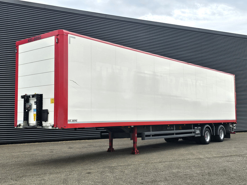 KEL-BERG STEERING AXLE / LIFT AXLE / TAIL LIFT - Poluprikolica sa zatvorenim sandukom: slika 1 KEL-BERG STEERING AXLE / LIFT AXLE / TAIL LIFT - Poluprikolica sa zatvorenim sandukom: slika 1