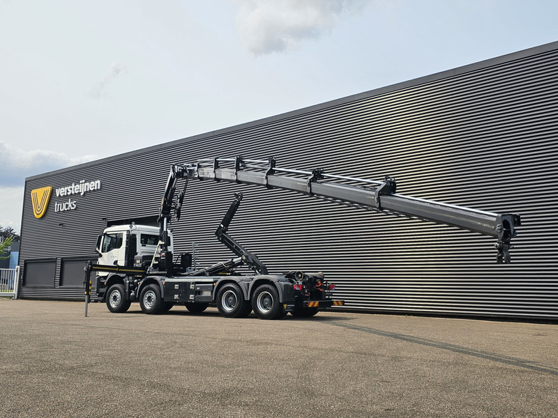 MAN TGS 35.470 8X4 BB / HIAB CRANE + HOOKLIFT - Kamion sa dizalicom: slika 4 MAN TGS 35.470 8X4 BB / HIAB CRANE + HOOKLIFT - Kamion sa dizalicom: slika 4