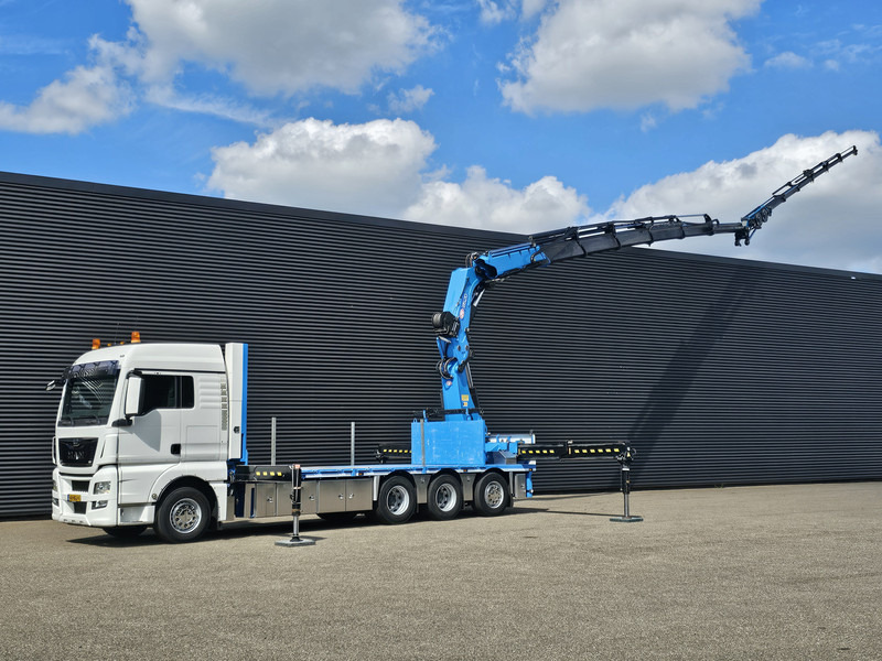 MAN TGX 35.480 8x4-4 / HMF 85 t/m + JIB / WINCH - Kamion sa dizalicom: slika 1 MAN TGX 35.480 8x4-4 / HMF 85 t/m + JIB / WINCH - Kamion sa dizalicom: slika 1
