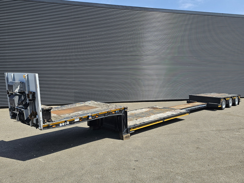 MEUSBURGER MPG 3 / LOW BED / EXTENDABLE / 3 x STEERING AXLE - Niska poluprikolica za prevoz: slika 1 MEUSBURGER MPG 3 / LOW BED / EXTENDABLE / 3 x STEERING AXLE - Niska poluprikolica za prevoz: slika 1